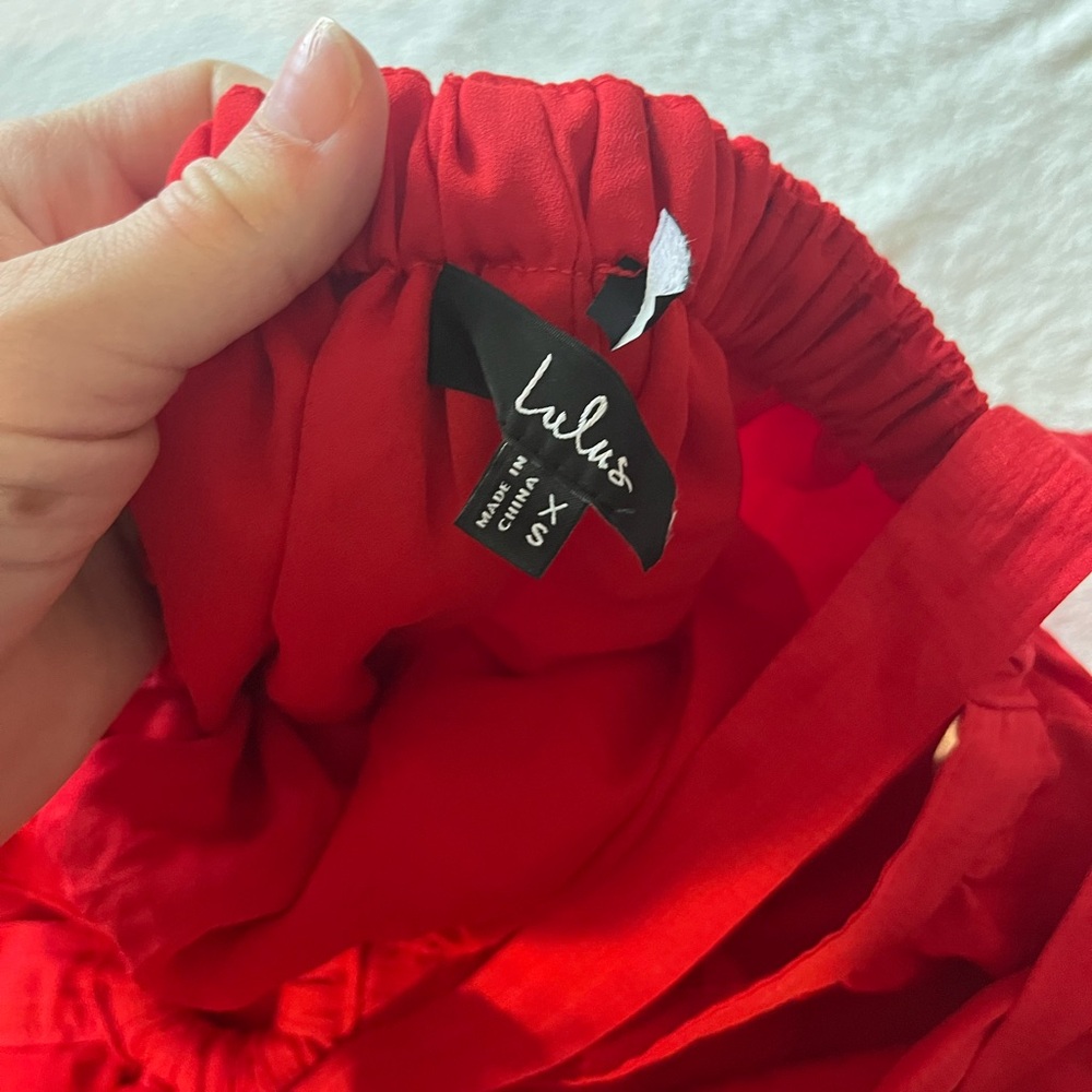Lulus Island Vacay Red Tie-Back Maxi Dress - Picture 9 of 10